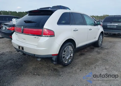 2010 Lincoln Mkx z USA, uszkodzony, nr VIN 2LMDJ6JC5ABJ30818